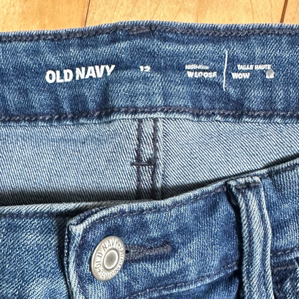 Old Navy WOW fit wide leg high rise Jeans